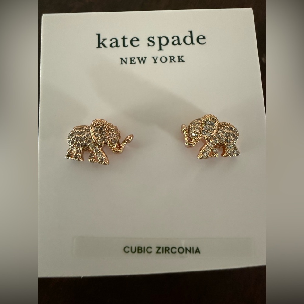 Kate Spade Elephant Earrings
